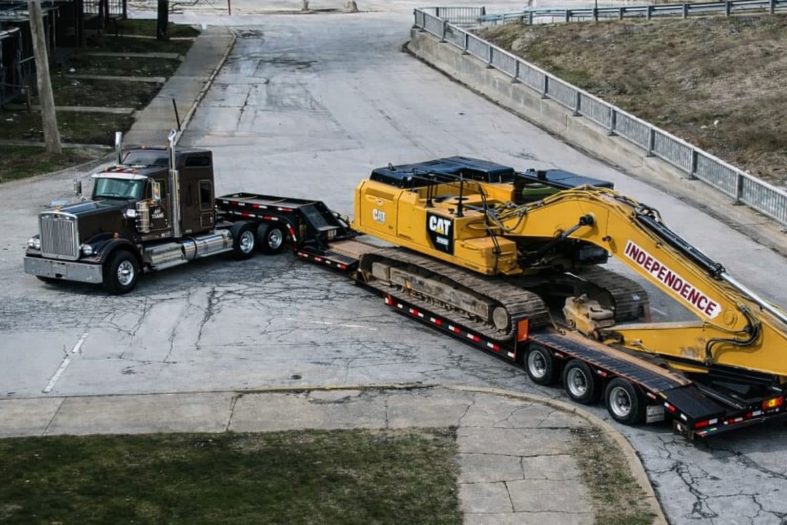 Transporting Construction & Industrial Equipment
